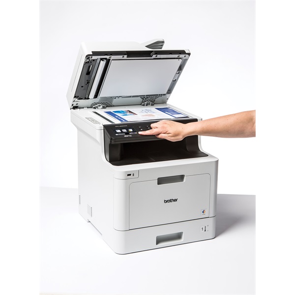 BROTHER Lézer MFP NY/M/S/F MFC-L8690CDW, A4, színes, 31 lap/perc, WiFi/LAN/USB, DADF, full duplex, 2400x600dpi, 512MB - Image 14