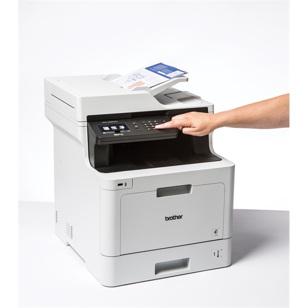 BROTHER Lézer MFP NY/M/S/F MFC-L8690CDW, A4, színes, 31 lap/perc, WiFi/LAN/USB, DADF, full duplex, 2400x600dpi, 512MB - Image 15