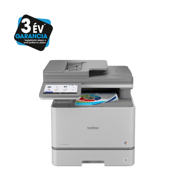 BROTHER Lézer MFP NY/M/S/F MFC-L8970CDW, A4, színes, 31 lap/perc, WiFi/LAN/USB, DADF, full duplex, 2400x600dpi, 1GB