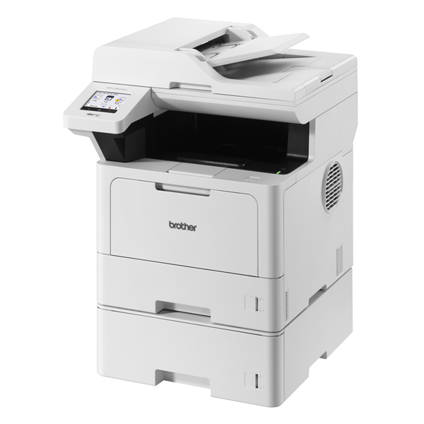 BROTHER Lézer MFP NY/M/S DCP-L5510DW, A4, mono, 48 lap/perc, LAN/USB/Wifi, ADF, duplex, 1200x1200dpi, 512MB - Image 2