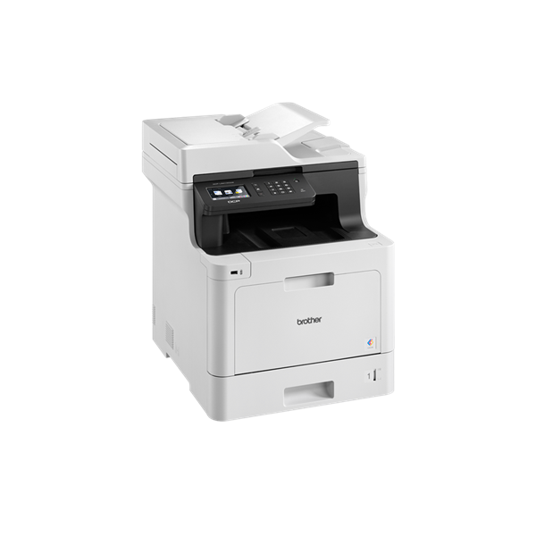 BROTHER Lézer MFP NY/M/S DCP-L8410CDW, A4, színes, 31 lap/perc, WiFi/LAN/USB, ADF, duplex, 2400x600dpi, 512MB - Image 3