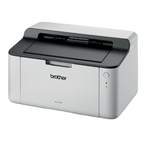 BROTHER Lézernyomtató HL-1110E, A4, mono, 20 lap/perc, USB, manuál duplex, 2400x600dpi, 1MB, szürke