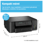 BROTHER Tintasugaras MFP NY/M/S DCP-T530W, A4, színes, 16 lap/perc, WiFi/USB, 6000x1200dpi, duplex, 128MB - Image 8