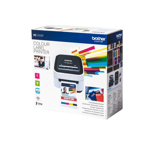 Brother VC-500W színes címkenyomtató - Image 14