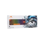 Baracuda DOLPHIN-B/BL-US, BGK-03121B/BL-US, fekete mechanikus gamer billentyűzet kék kapcsolóval, angol - Image 8