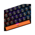 Baracuda DOLPHIN-B/BL-US, BGK-03121B/BL-US, fekete mechanikus gamer billentyűzet kék kapcsolóval, angol - Image 3