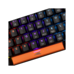 Baracuda DOLPHIN-B/R-US, BGK-03111B/R-US fekete mechanikus gamer billentyűzet piros kapcsolóval, angol - Image 3