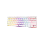 Baracuda DOLPHIN-W/R-US, BGK-03211W/R-US  fehér mechanikus gamer billentyűzet piros kapcsolóval, angol - Image 2