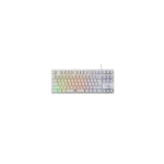 BARACUDA BGK-001114W fehér gamer billentyűzet, angol - Image 4