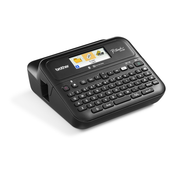 BROTHER címkenyomtató, PT-D610BTVP asztali, TZe szalag: 3,5-24mm, automatikus vágóegység, színes grafikus kijelző - Image 6