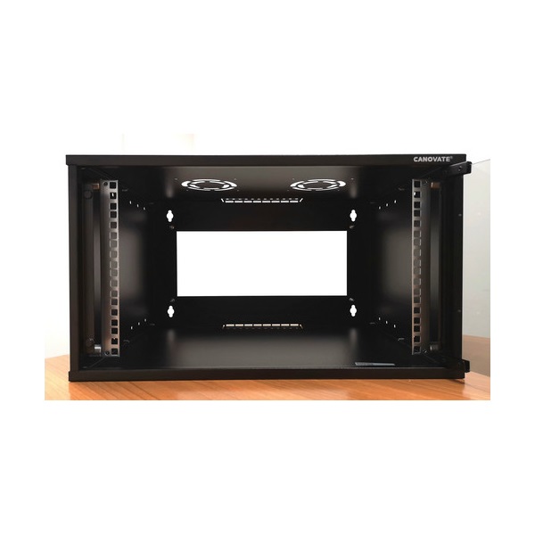 CANOVATE_Faliszekreny_12U_545x400mm_mely_19_lapraszerelt-i790806.jpg CANOVATE Faliszekrény 12U 545x400mm mély 19" lapraszerelt - Image 1