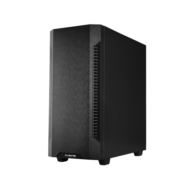 CHIEFTEC Ház Elox, ATX, 1x120mm ventilátor, Tápegység nélkül, Fekete - Image 4