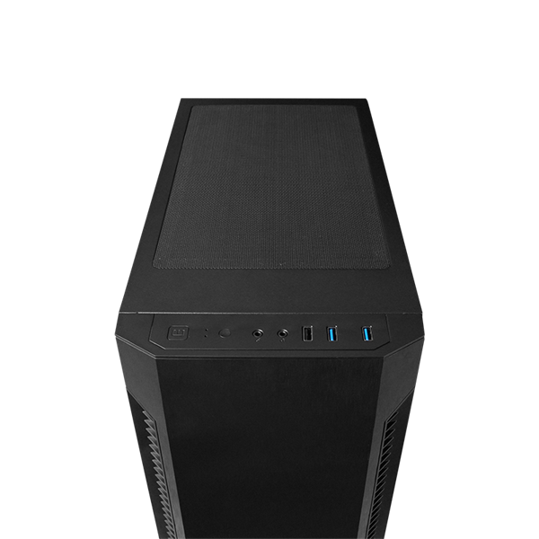CHIEFTEC Ház Elox, ATX, 1x120mm ventilátor, Tápegység nélkül, Fekete - Image 7