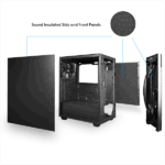 CHIEFTEC Ház Elox, ATX, 1x120mm ventilátor, Tápegység nélkül, Fekete - Image 2
