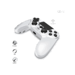 Cirka M07526-WH NuForce PS4/PC/Mac vezeték nélküli fehér kontroller - Image 6