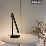 COLORWAY Asztali LED lámpa beépített akkumlátor,  dönthető, 3200-4300-6500k, 300 lm, fekete (CW-DL02B-B) - Image 3