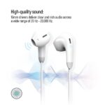 COLORWAY Fejhallgató CW-WD04WT, 3,5 mm-es vezetékes fülhallgató hanghullám fehér - Image 3