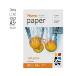 COLORWAY Fotópapír, magasfényű (high glossy), 180 g/m2, A3+, 20 lap - Image 2