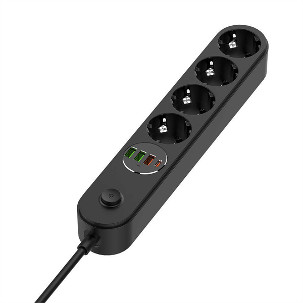 COLORWAY_Halozati_eloszto_CW-CHE44PDB_4_tapcsatlakozo4USB_C_tipusu_PD20W_3USB_QC30_45W_Fekete_2M-i1582347.png COLORWAY Hálózati elosztó, CW-CHE44PDB, 4 tápcsatlakozó/4USB (C típusú PD20W + 3USB QC3.0) (45W) Fekete 2M - Image 2