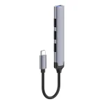 COLORWAY USB-elosztó CW-HUB04, USB-C 4-B-1 USB2.0X3/USB3.0 - Image 6