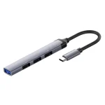 COLORWAY USB-elosztó CW-HUB04, USB-C 4-B-1 USB2.0X3/USB3.0 - Image 5