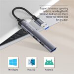 COLORWAY USB-elosztó CW-HUB05, USB-A 4-B-1 USB2.0X3/USB3.0 - Image 11