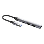 COLORWAY USB-elosztó CW-HUB05, USB-A 4-B-1 USB2.0X3/USB3.0 - Image 3