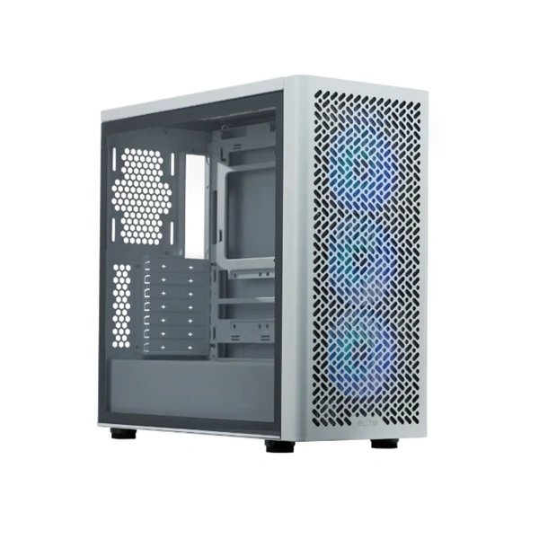 COOLER MASTER Ház ATX Elite 502 White, Tápegység nélkül, fehér
