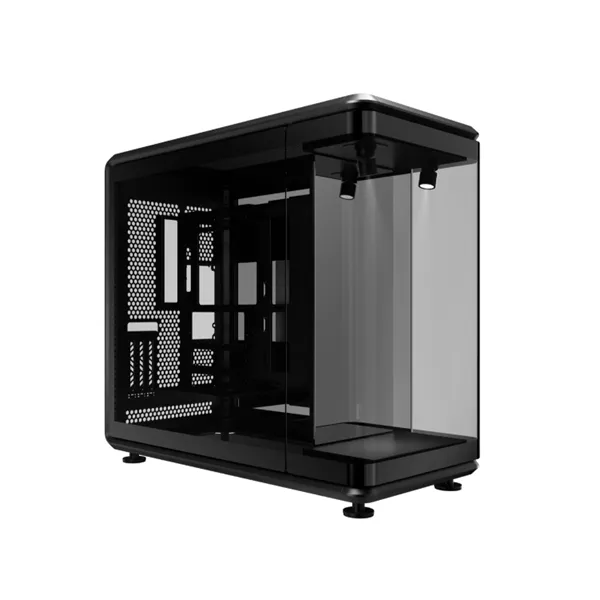 COOLER MASTER Ház ATX MASTERFRAME 360 Panorama,Tápegység nélkül, Fekete