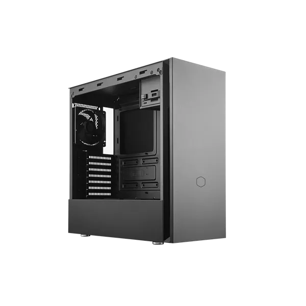 COOLER MASTER Ház Midi ATX MB Silencio S600 Tápegység nélkül, Edzett üveg, szürke - Image 2