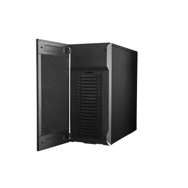 COOLER MASTER Ház Midi ATX MB Silencio S600 Tápegység nélkül, Edzett üveg, szürke - Image 5