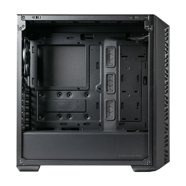 COOLER MASTER Ház Midi ATX MasterBox 520 + 3db Ventilátor + HUB, Tápegység nélkül, Üvegfalú, fekete - Image 7