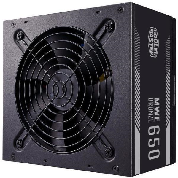 COOLER MASTER Tápegység MWE 650W, 12cm, 80+ Bronze V2, Aktív PFC - Image 1