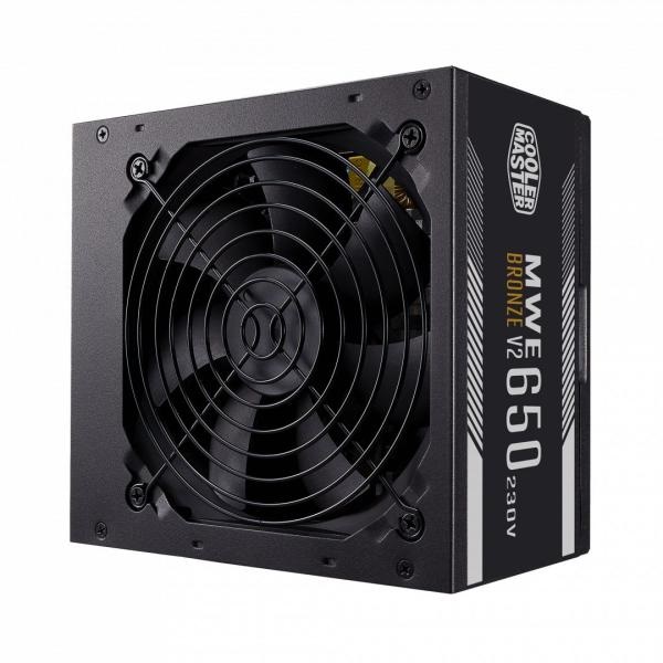 COOLER MASTER Tápegység MWE 650W, 12cm, 80+ White V2, Aktív PFC - Image 1
