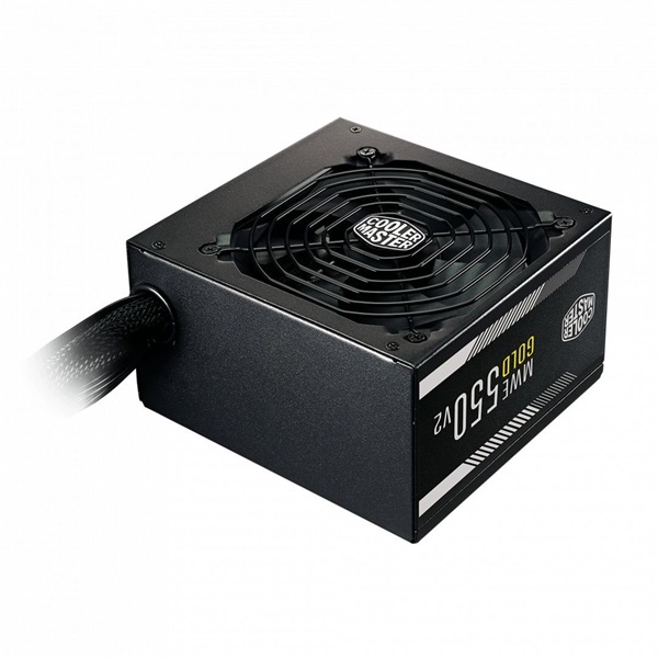 COOLER MASTER Tápegység MWE GOLD 550W, 12cm, 80+ Gold V2, fekete - Image 1