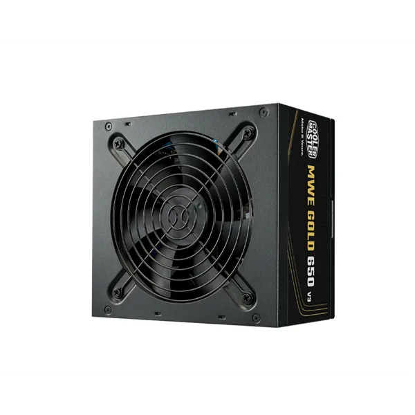TÁP Cooler Master 650W - MWE Gold 650 V3 NM - MPE-6502-ACAAG-3BEU - 80+ Gold - ATX 12V Ver. 2.41 - Fekete Tápegység