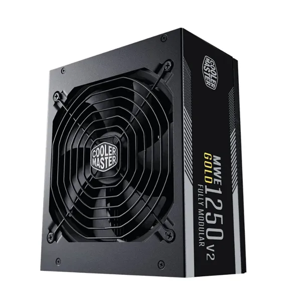 TÁP Cooler Master 1250W - MWE Gold 1250 - MPE-C501-AFCAG-3EEU - 80+ Gold ATX3.1 - Fekete Tápegység