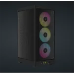 CORSAIR Ház Mini-ITX 2000D RGB AIRFLOW, SFX Tápegység nélkül, fekete