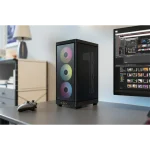 CORSAIR Ház Mini-ITX 2000D RGB AIRFLOW, SFX Tápegység nélkül, fekete - Image 9