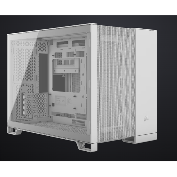CORSAIR Ház 2500D AIRFLOW, Tápegység nélkül, Edzett Üveg, fehér - Image 1
