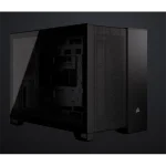 CORSAIR Ház Micro-ATX 2500D AIRFLOW, Tápegység nélkül, Edzett Üveg, fekete