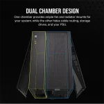 CORSAIR Ház Micro-ATX 2500D AIRFLOW, Tápegység nélkül, Edzett Üveg, fekete - Image 3