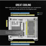 Corsair 2500X Tempered Glass White - Image 9