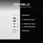 CORSAIR Ház 2500X, Tápegység nélkül, Edzett Üveg, fehér - Image 12