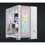 CORSAIR Ház 6500D AIRFLOW Dual Chamber, Tápegység nélkül, Edzett Üveg, fehér - Image 2