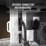 CORSAIR Ház 6500D AIRFLOW Dual Chamber, Tápegység nélkül, Edzett Üveg, fehér - Image 8