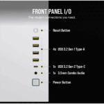 CORSAIR Ház 6500X Dual Chamber, Tápegység nélkül, Edzett Üveg, fehér - Image 6