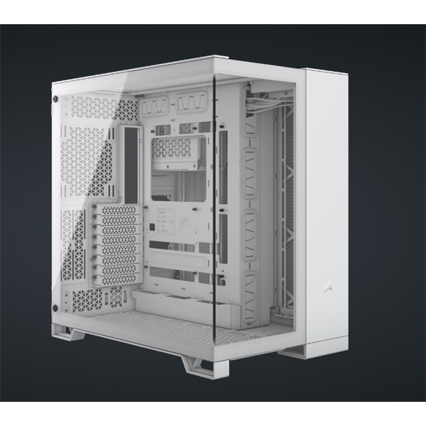 CORSAIR Ház 6500X Dual Chamber, Tápegység nélkül, Edzett Üveg, fehér - Image 7