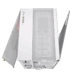 CORSAIR Ház iCUE LINK 6500X RGB, 3x iCUE LINK RX120 RGB Ventilátor, Tápegység nélkül, Edzett Üveg, fehér - Image 16