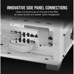 CORSAIR Tápegység Moduláris, RM1000x Shift White, 1000W, 14cm, 80+ Gold - Image 3